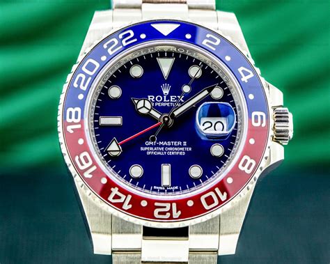 Rolex gmt master ii blue